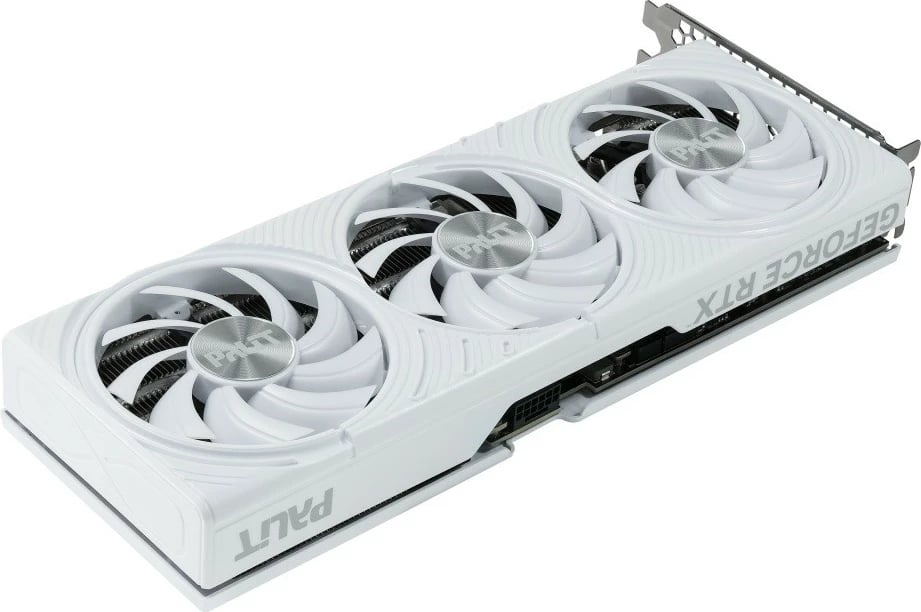 Kartelë grafike Palit GeForce RTX 5070 WHITE OC, 12GB GDDR7, 192bit, 3x DisplayPort/HDMI, e bardhë