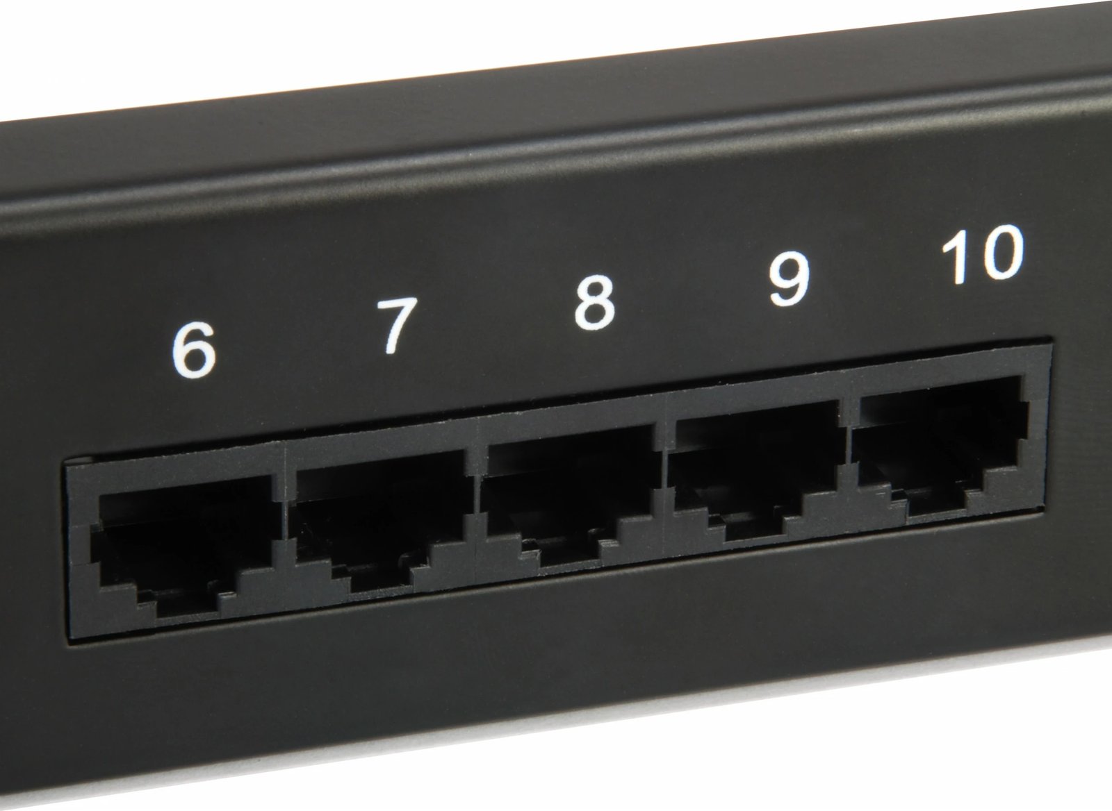 Patch panel ISDN Equip 25-porta, Cat3, 1U, rack mounting, zi