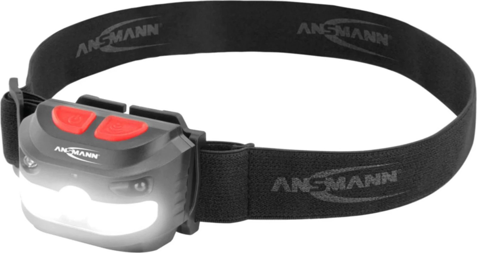 Dritë koke ANSMANN HD250RS, 1200 mAh, LED COB, e zezë