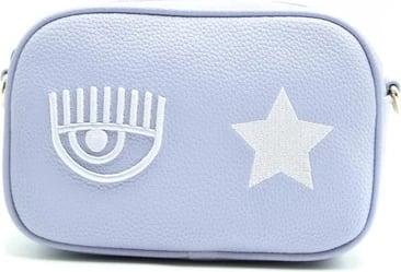 Çantë Chiara Ferragni, femra, e kaltër e çelët