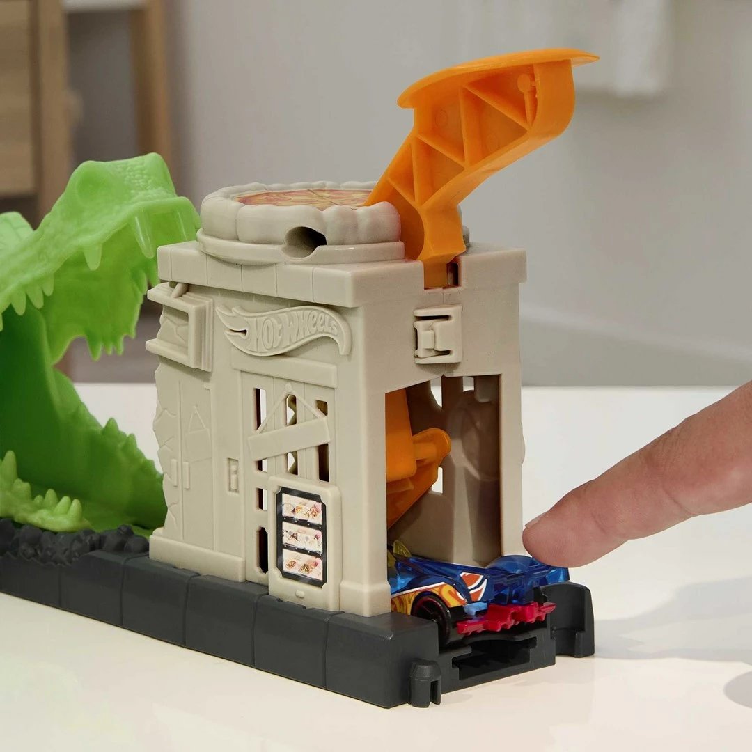 Set lojërash Hot Wheels City Gator Loop Attack, MATTEL, shumëngjyrësh