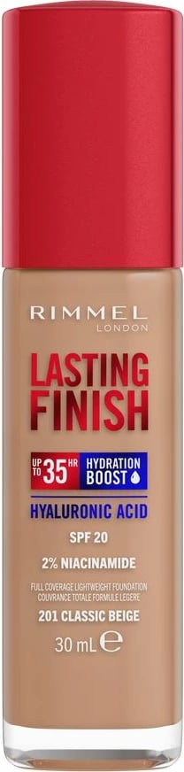 Fondatinë Rimmel Lasting Finish 35H 201 Classic Beige 30ml