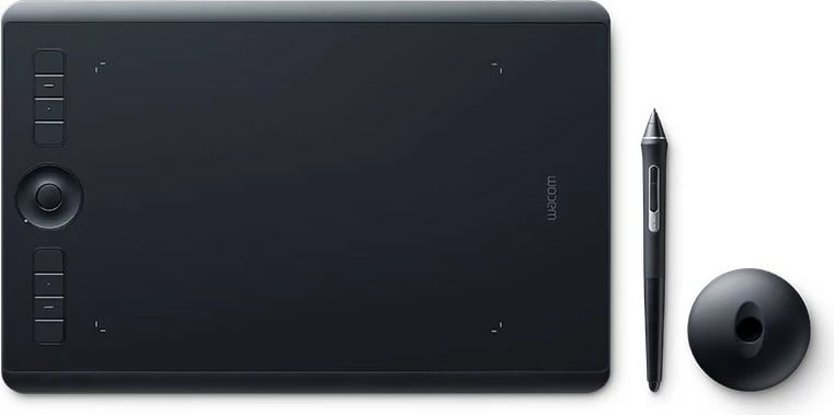 Tabletë grafike Wacom Intuos Pro M, 5080 lpi, USB/Bluetooth, E zezë