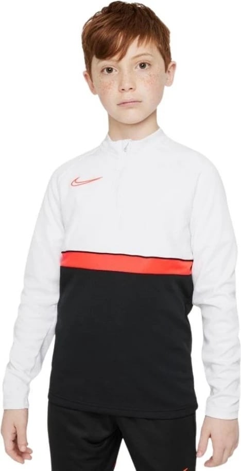 Bluzë Nike DF Academy 21 Drill Top, e zezë-bardhë-kuqe