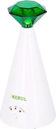 Lodër interaktive për mace KERBL Automatic Laser, 10x21 cm, e gjelbër