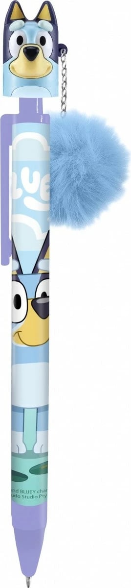 Set stilolapsa Kids Euroswan Bluey me toper, 12 copë, Blu