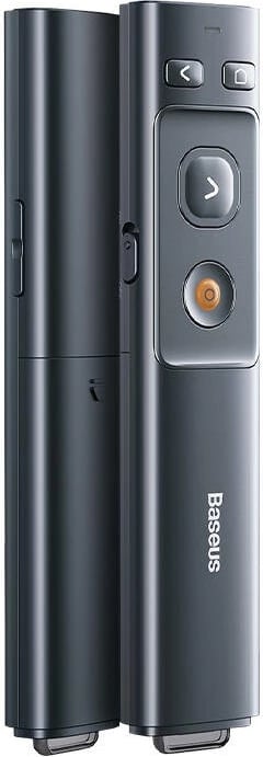 Telekomandë prezantimi Baseus Orange Dot me tregues lazer, USB/USB-C, Gri