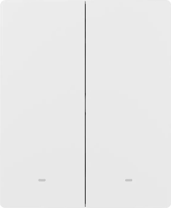 Switch i mençur Sonoff M5-2C-80W, 2 kanale, Matter, i bardhë