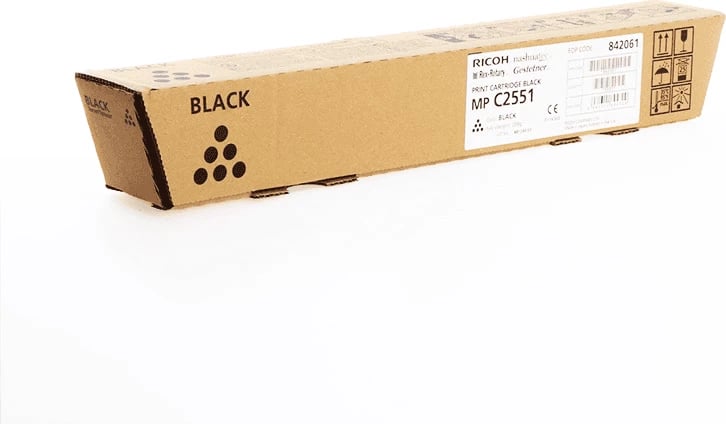 Toner, Ricoh MP C2551E 842465 10000 faqe, e zezë