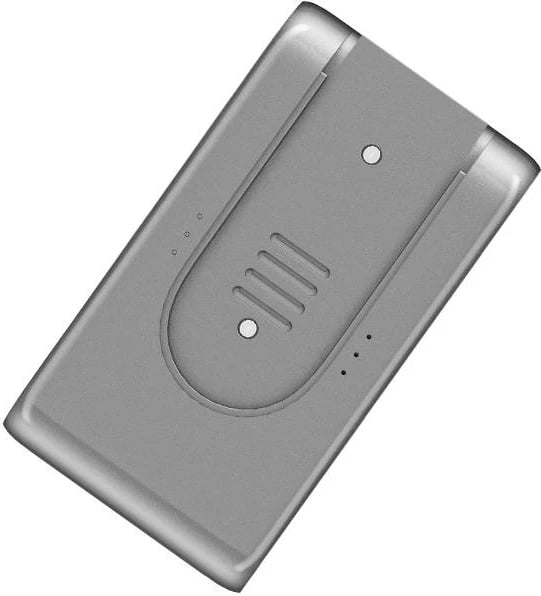 Bateri rezervë Dreame ATB3 për fshesë me korrent T20/T20Pro, 3000mAh me stacion karikimi, Gri