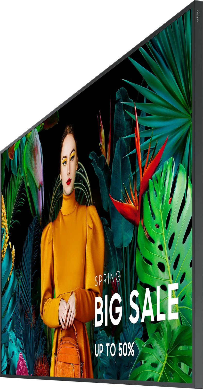 Panel digjital Samsung QB43C, 43", LCD, 4K Ultra HD, Wi-Fi, Ngjyrë e zezë