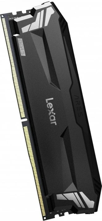 RAM Memorje desktop, Lexar ARES LD5U16G60C300A-RGD, DDR5 32GB (2x16GB) 6000MHz CL30, me radiator, e zezë