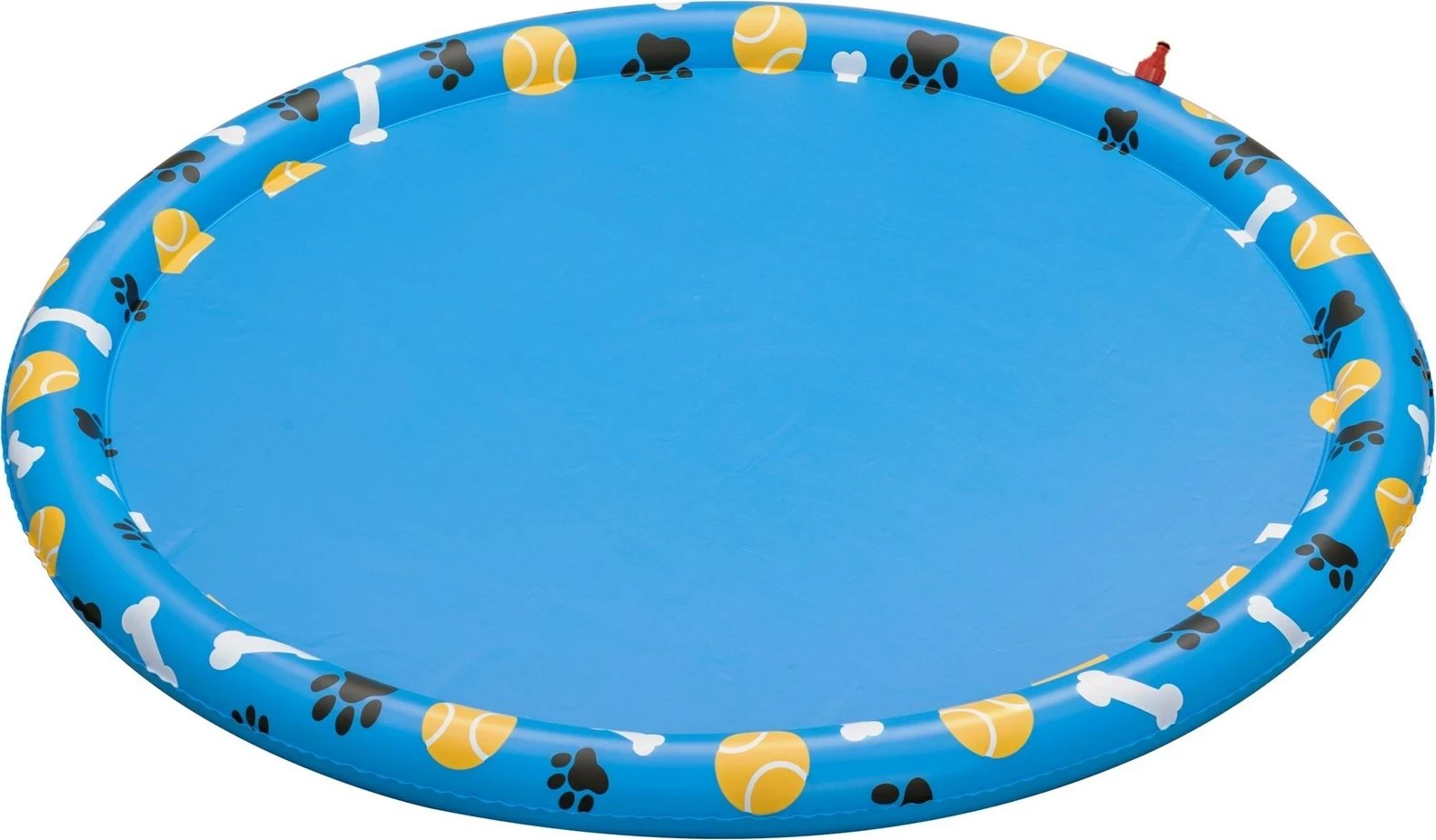 Pishinë për qen Bestway Fetchin' Fun, e verdhë, PVC, rrumbullakët