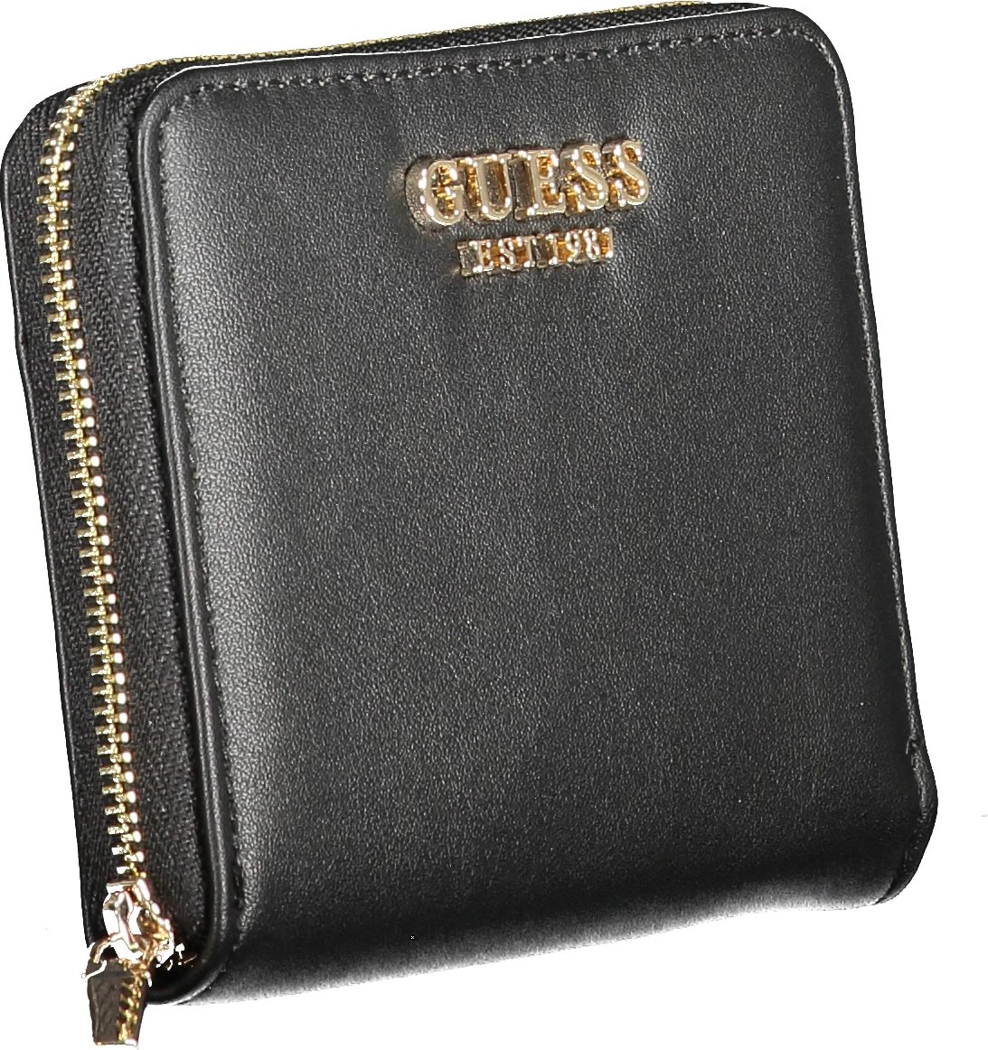 Portofol për femra GUESS JEANS, e zezë Portofol për femra GUESS JEANS, e zezë