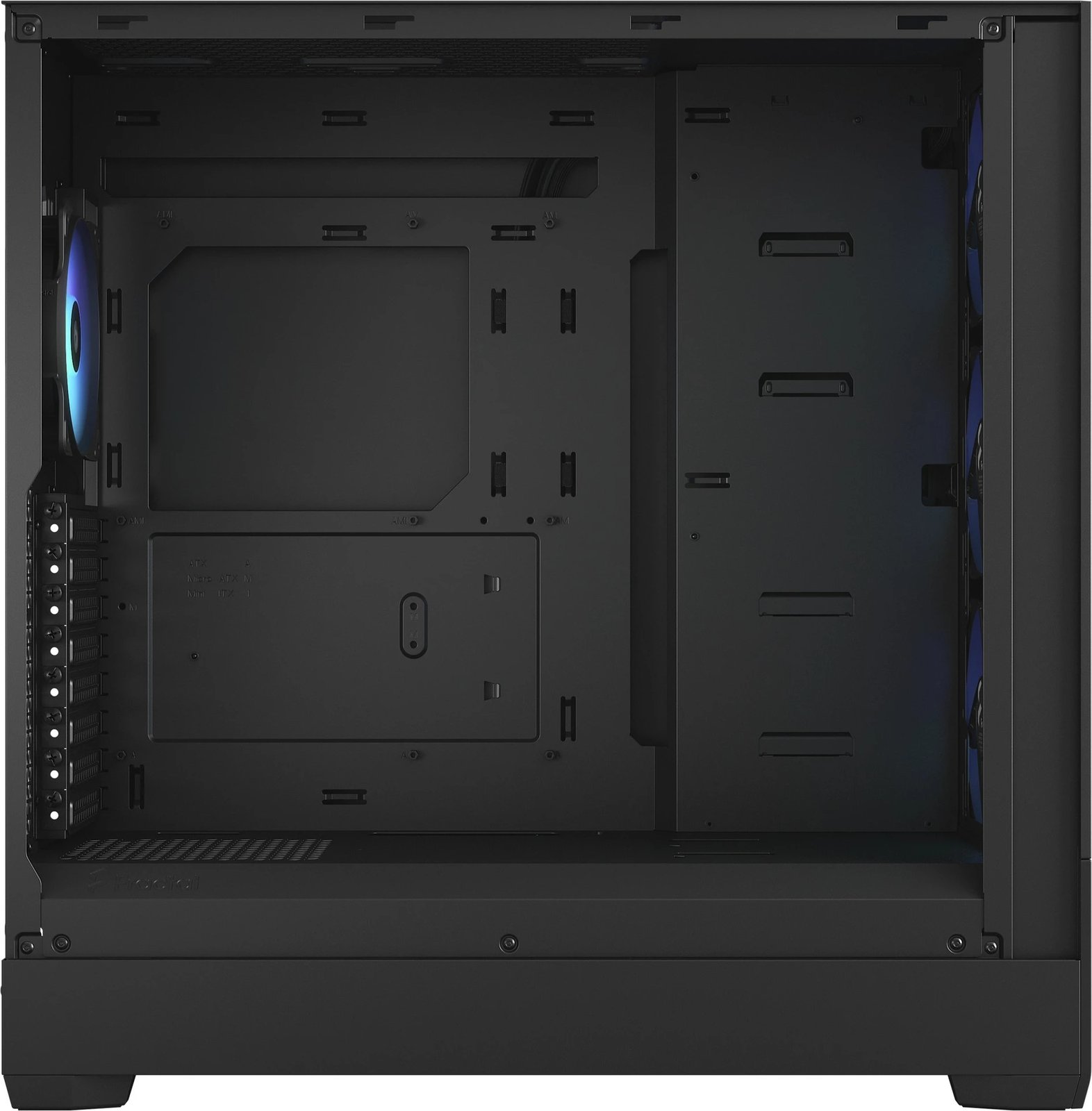 Kasë Fractal Design Pop XL Air, Tower, PC, EATX, micro ATX, Mini-ITX, e zezë
