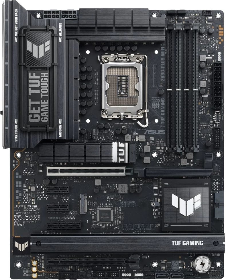 Pllakë amë ASUS TUF GAMING Z890-PLUS WIFI, Socket 1851, ATX, E zezë
