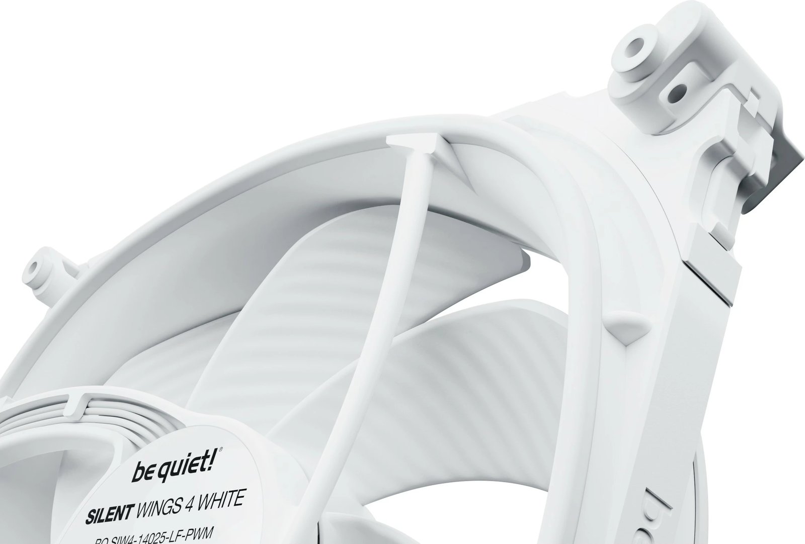 Ventilator kase Be Quiet! SILENT WINGS 4 PWM 140mm high-speed bardhë