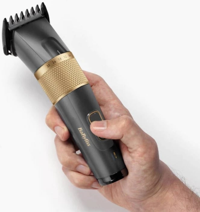 Makinë rroje flokësh Babyliss E987E, me bateri Lithium-Ion, Gold Makinë rroje flokësh Babyliss E987E, me bateri Lithium-Ion, Gold