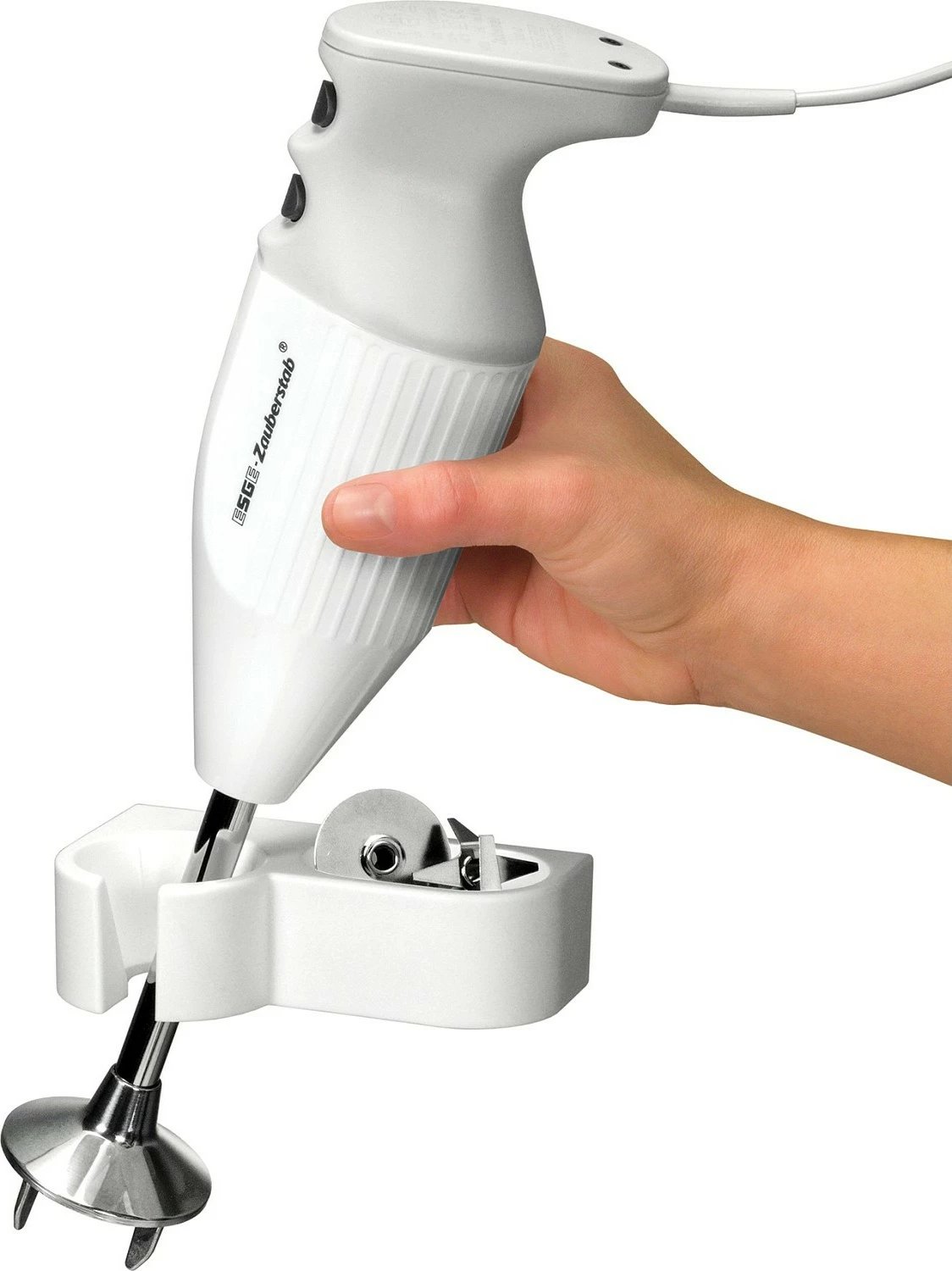 Blender dore UNOLD ESGE-Zauberstab M 122 S, 0.6L, i bardhë