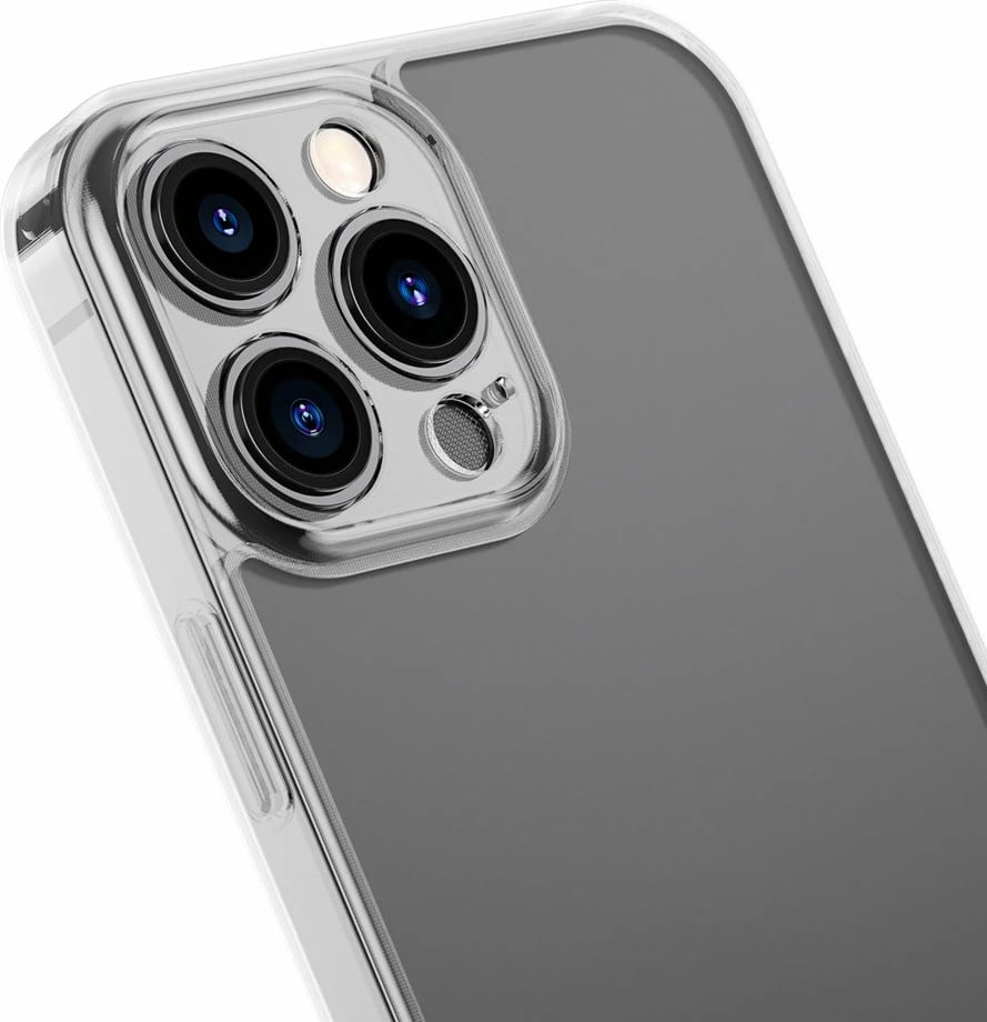 Mbështjellës Baseus Frosted Glass për iPhone 13 Pro Max, Transparent