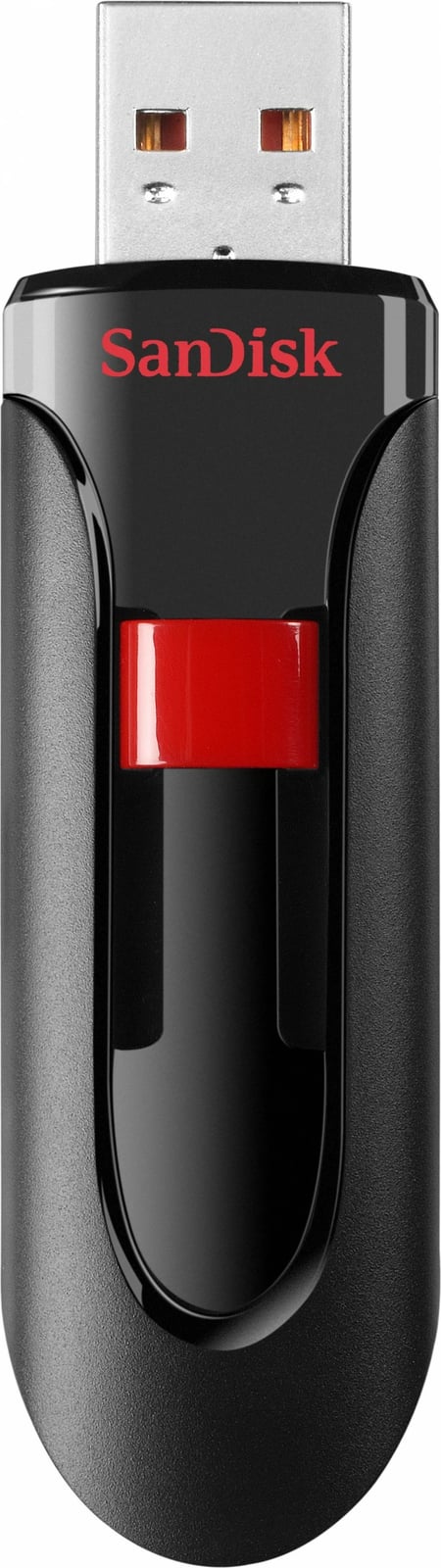 USB SanDisk Cruzer Glide 32GB, USB 2.0, zi/kuqe