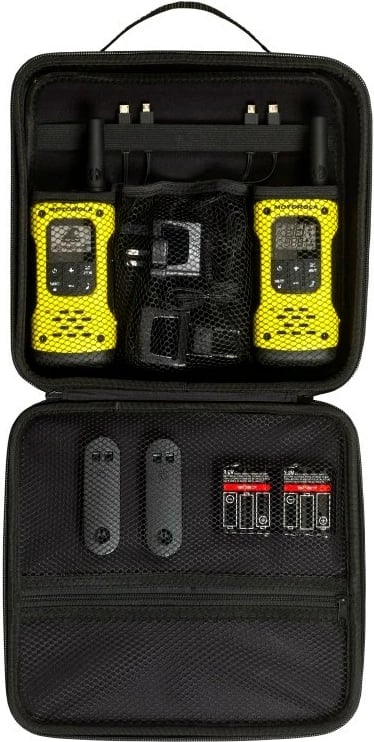 Radiotelefon Motorola T92 H2O, 16 kanale, e zezë, e verdhë
