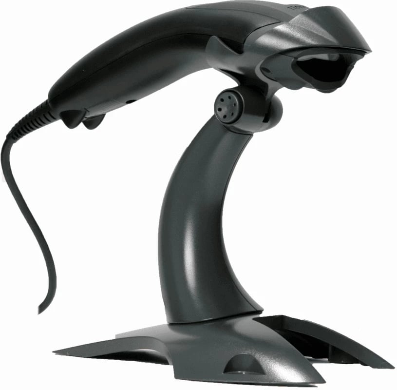 Skaner barkodi, Honeywell 1200G-2USB-1, me qëndrim dhe kabllo USB, IP42, version evropian, e zezë