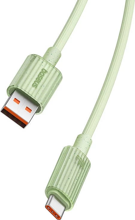 Kabllo karikimi i shpejtë Baseus Habitat Series, USB në USB-C, 2m, 100W, gjelbër