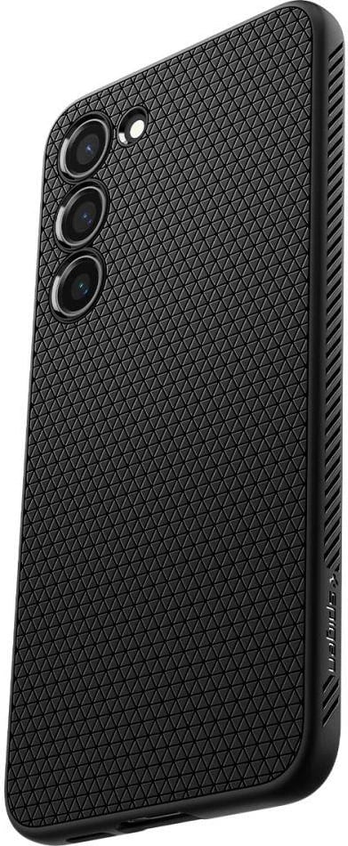 Mbështjellës Spigen Liquid Air për Samsung Galaxy S23, Matte Black