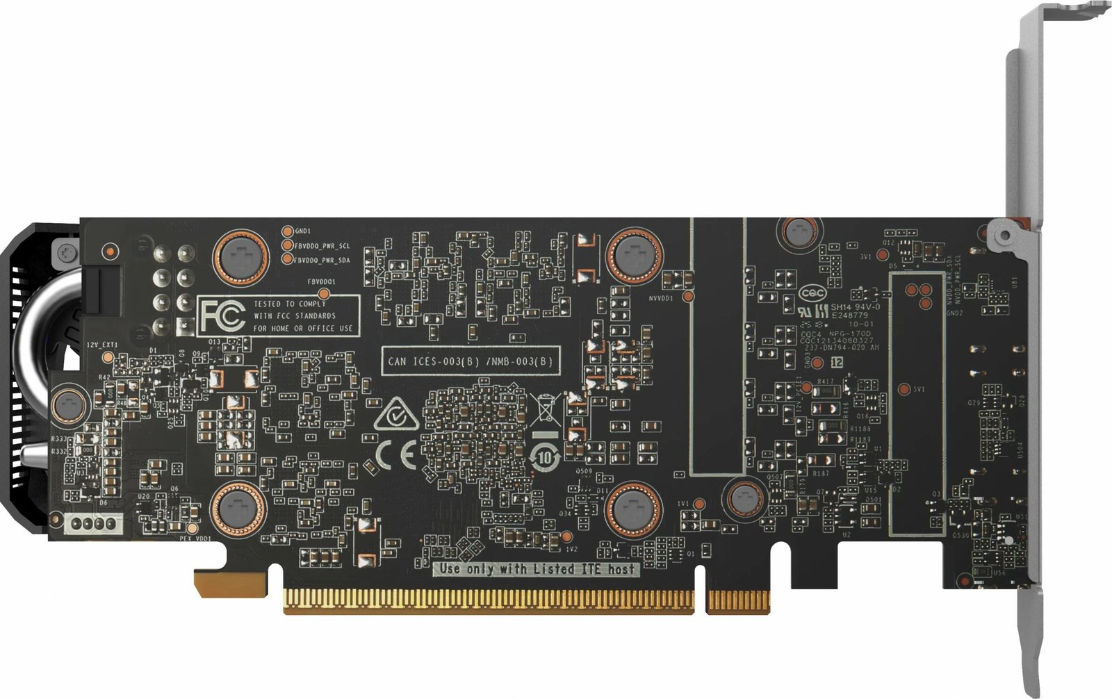 Kartelë grafike Zotac RTX 5060 8GB GDDR7 Low Profile e zezë