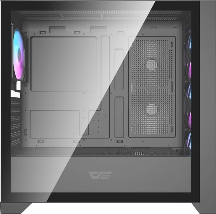 Kasë Darkflash DRX90 Glass, Mid Tower, ATX/M-ATX/ITX, xham i temperuar, e zezë