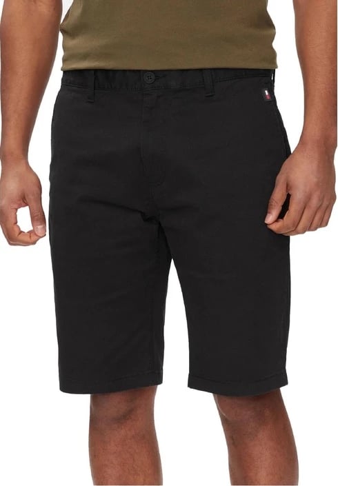 Shorce për meshkuj Tommy Hilfiger Jeans, të zeza
