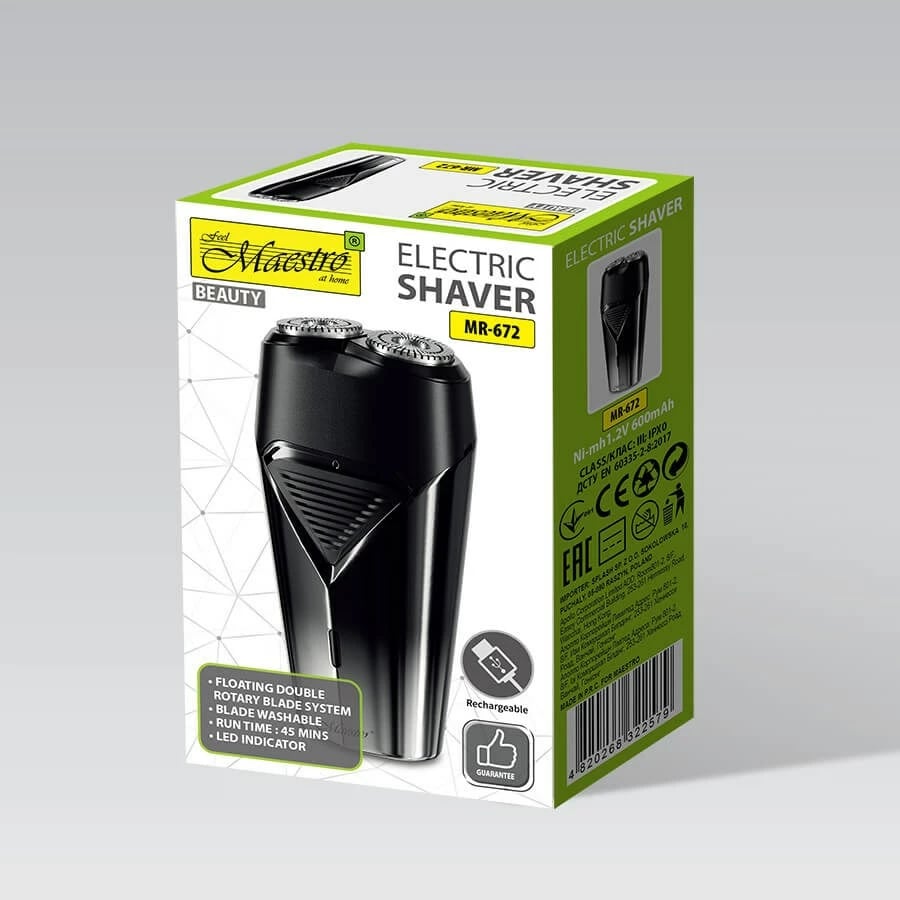 Makinë rroje Maestro MR-672, USB, e zezë