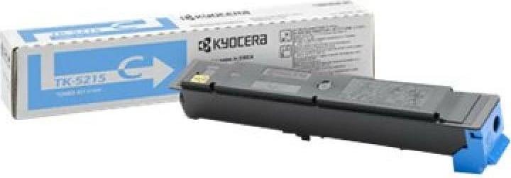Toner, Kyocera TK-5215C (1T02R6CNL0), rendiment deri 23,700 faqe, origjinal, cian