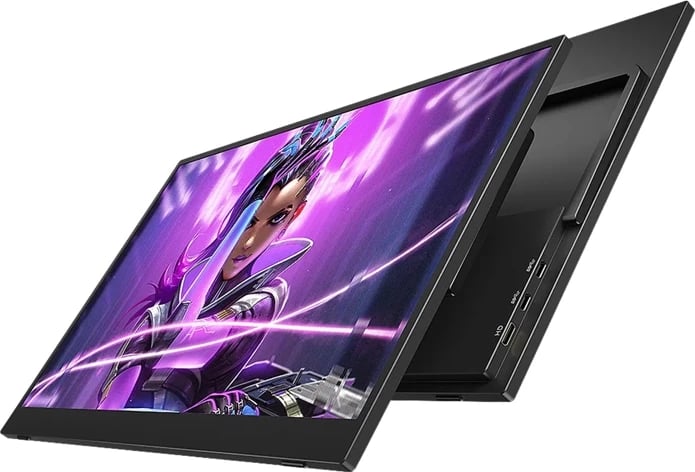 Monitor portativ Uperfect UGame J5 M173J15, 17.3", 4K UHD, 60Hz, IPS, me altoparlantë, i zi