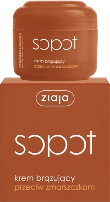 Krem fytyre me efekt nxirjeje kundër rrudhave Ziaja Sopot, 50ml