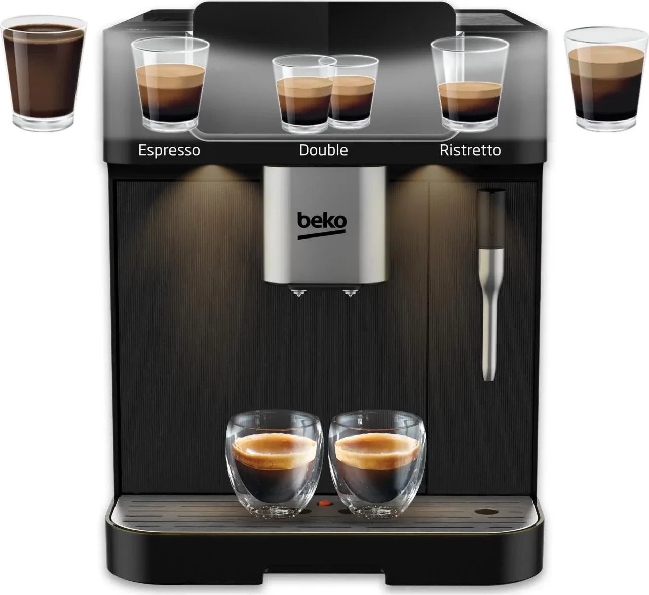 Aparat kafeje Beko CaffeExperto CEG7302B, automatik, zi
