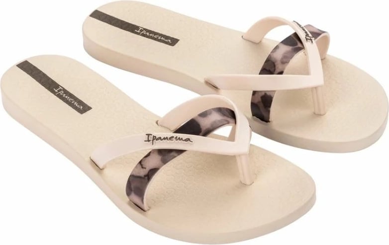 Flip-flop për femra Ipanema, bezhë/krem
