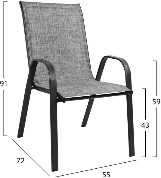 Set kopshti tavolinë & karrige FH5181.01, 3 pjesë