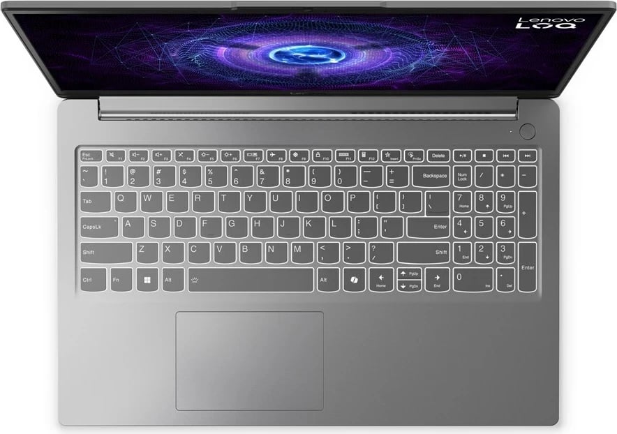 Laptop Lenovo LOQ 15IAX9E, 15.6", Intel Core i5 i5-12450HX, 16 GB RAM, 512 GB SSD, NVIDIA RTX 2050, Gri