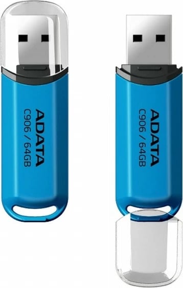 Pendrive Adata C906, 64GB, USB 2.0, Blu