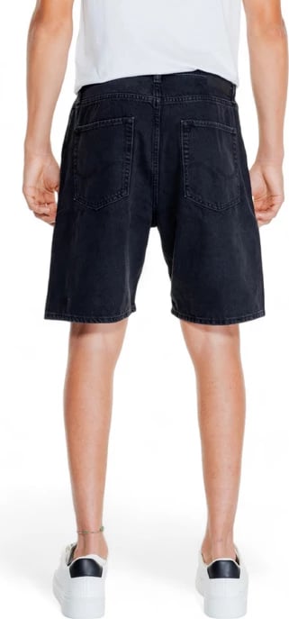 Bermuda për meshkuj Jack & Jones, të zeza
