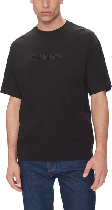 Maicë Calvin Klein meshkuj, e zezë