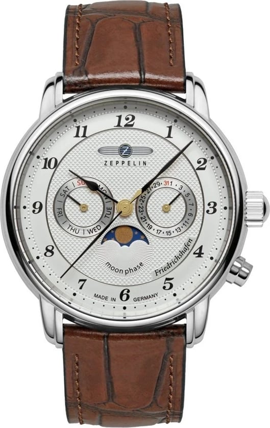 Orë dore Zeppelin Friedrichshafen 85361, 40mm, Kafe