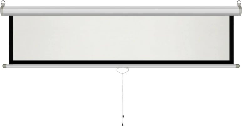 Ekran projekcioni ART ER M96 1:1, 96", 244x244cm, manual, i bardhë