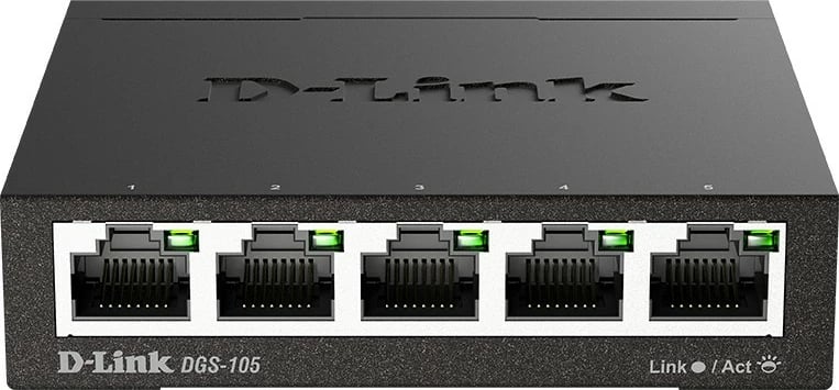Switch D-Link DGS-105, 5 porte Gigabit Ethernet, i zi