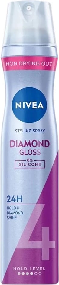 Sprej për flokë për femra Nivea Diamond Gloss 250ml