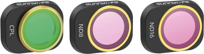 Set filtrash për dron Sunnylife N4P-FI725, për DJI Mini 4 Pro, CPL, ND8, ND16