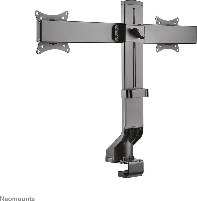 Mbajtës tavoline Neomounts FPMA-D860DBLACK, 2 ekrane, 27", i zi