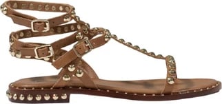 Sandale për femra Ash, beige